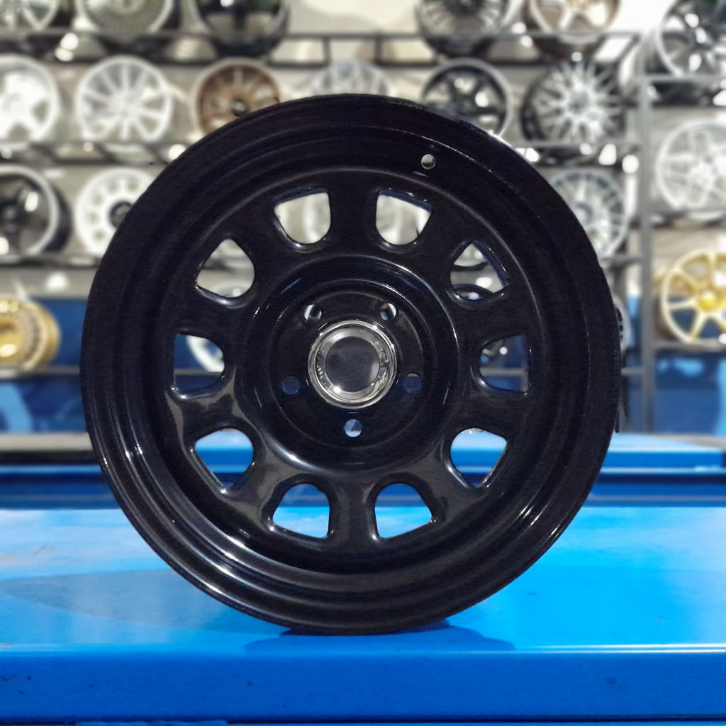Velg Daytona R15 Pcd 5x114,3 Lebar 8 Velg Mobil Kaleng R15 Hsr Mokupo
