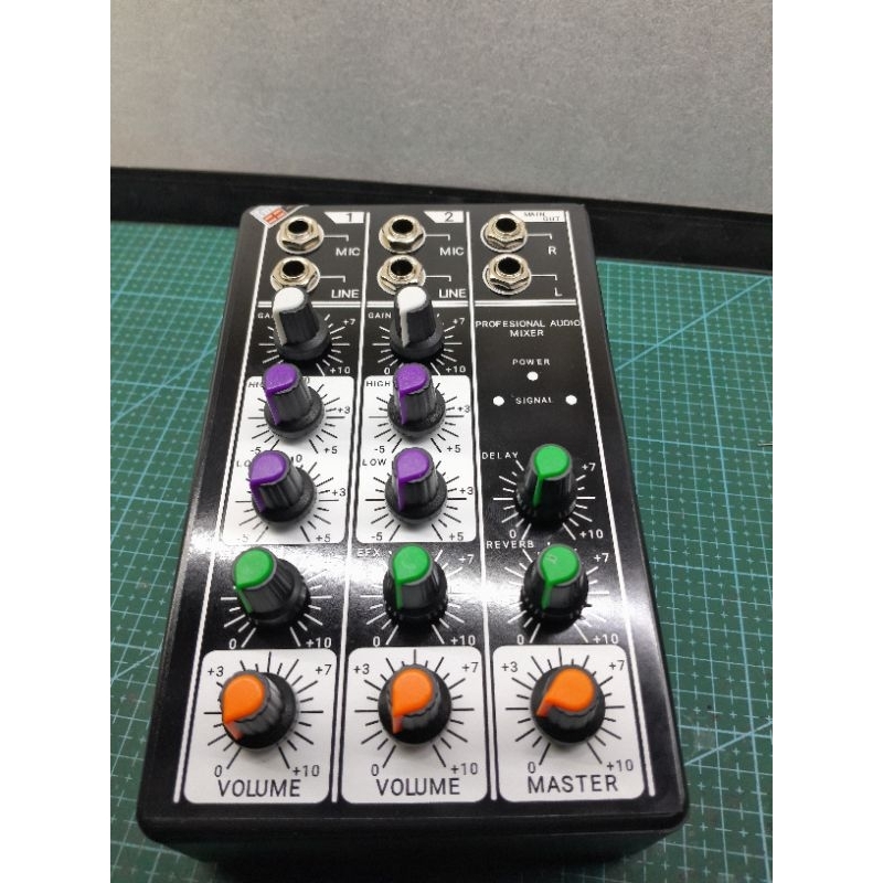 MIXER MINI 2 CHANNEL