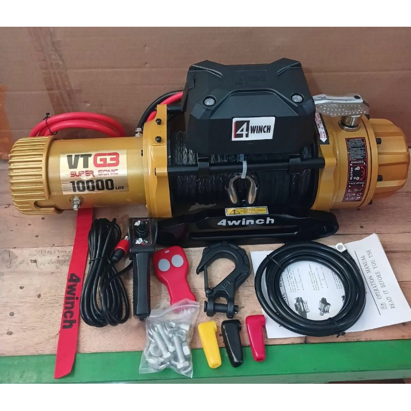 4WINCH SUPERSONIC WINCH 4WINCH SUPERSONIC 4WINCH SUPER SONIC 10000LBS HIGH SPEED