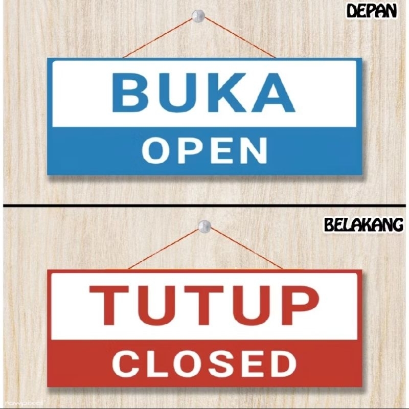 Gantungan Pintu Hanging Door Buka Tutup Open Close