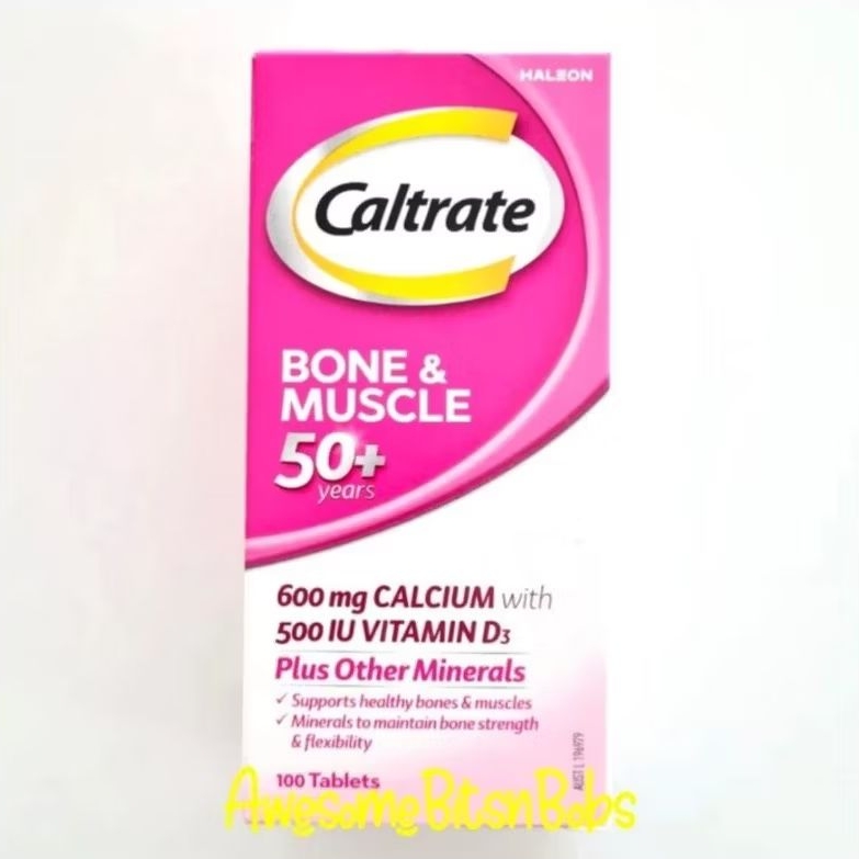Caltrate Bone & Muscle 50+ 100 Tablets