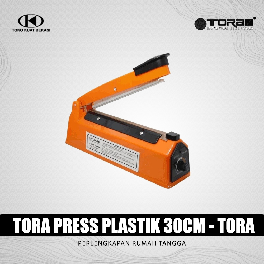 Tora mesin pres plastik 30CM TR300