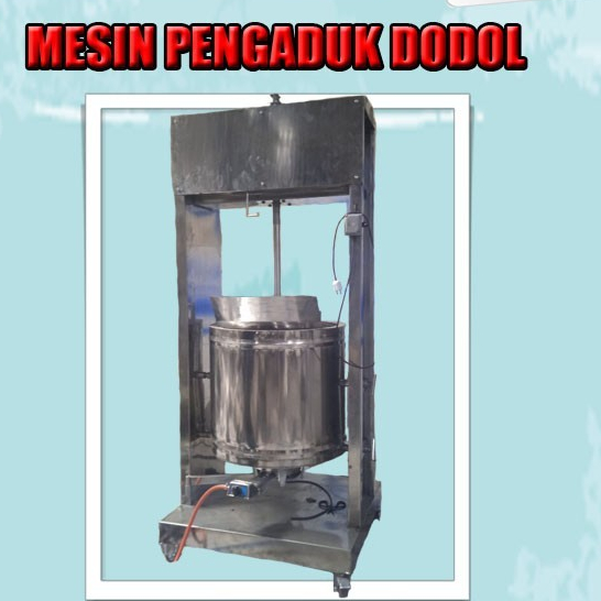 Mesin pengaduk adonan dodol, jenang dan selai kapasitas 100 liter