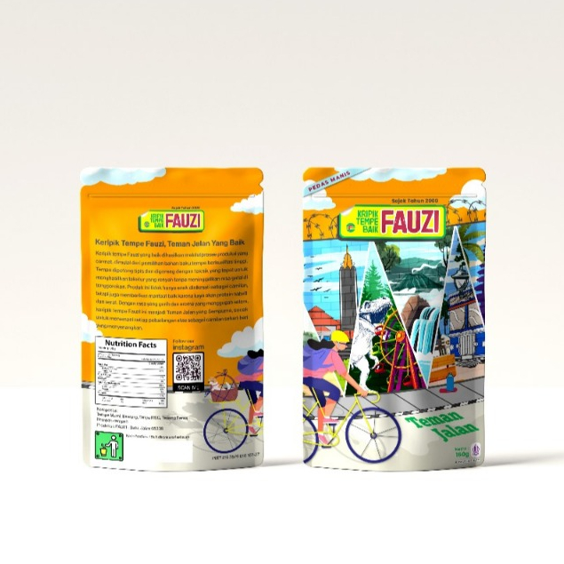 

Keripik Kripik Tempe Fauzi Kemasan Pouch