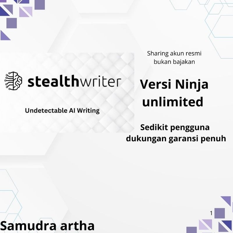 Stealthwriter PREMIUM PLAN |Humanize Ai saingan turnitin