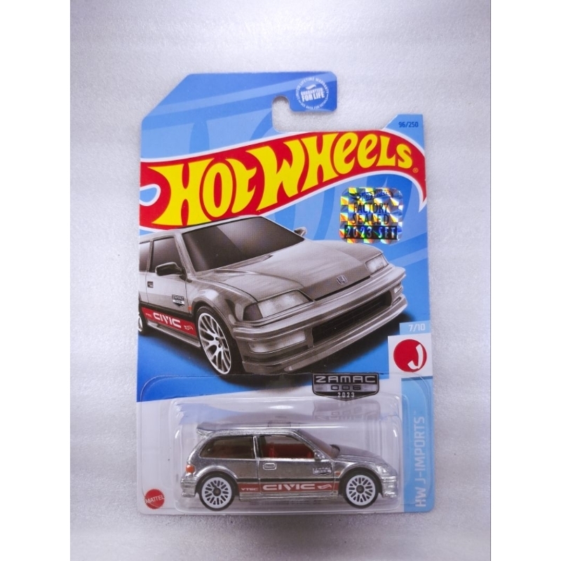 Hot Wheels Honda Civic Ef Zamac Factory Sealed 2023