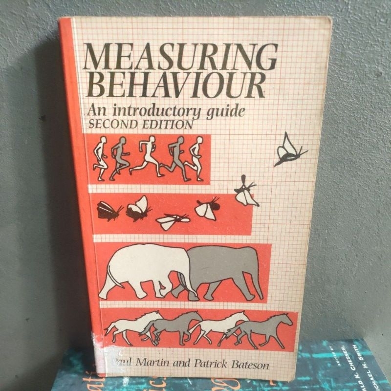 Buku Measuring Behavior An Introductory Guide by Paul Martin and Patrick Bateson