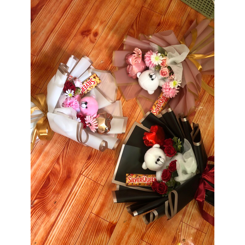 

[Limited Stock] Buket boneka coklat/Buket coklat/Buket Banjarmasin