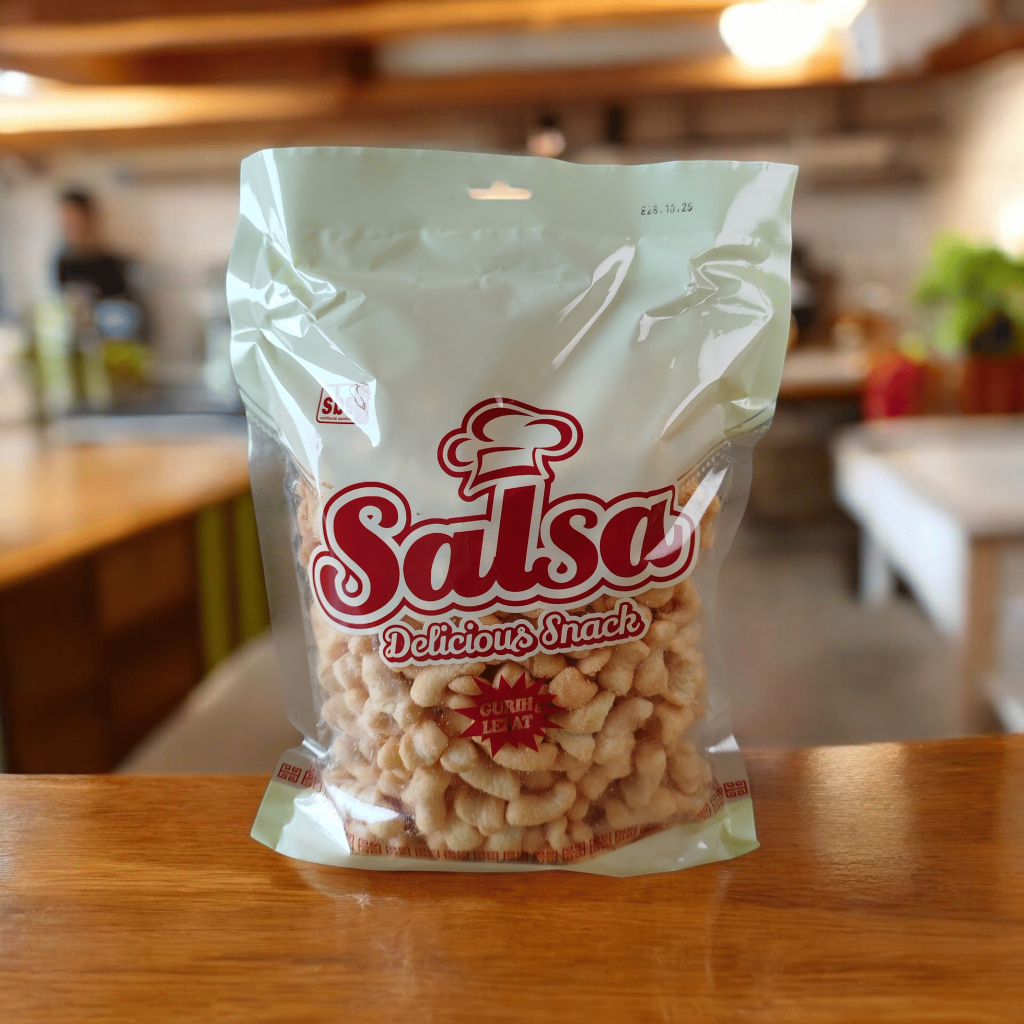 

SALSA SNACK MILENIAL 250gr / Snack Renyah Gurih Camilan Enak Snack Ringan Murah Stok Terbaru