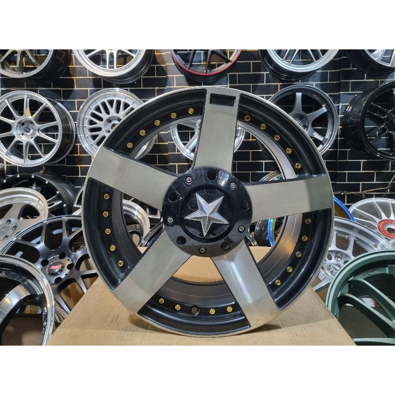 Velg Rock Star Ring15 untuk mobil Rush,Xover,BRV