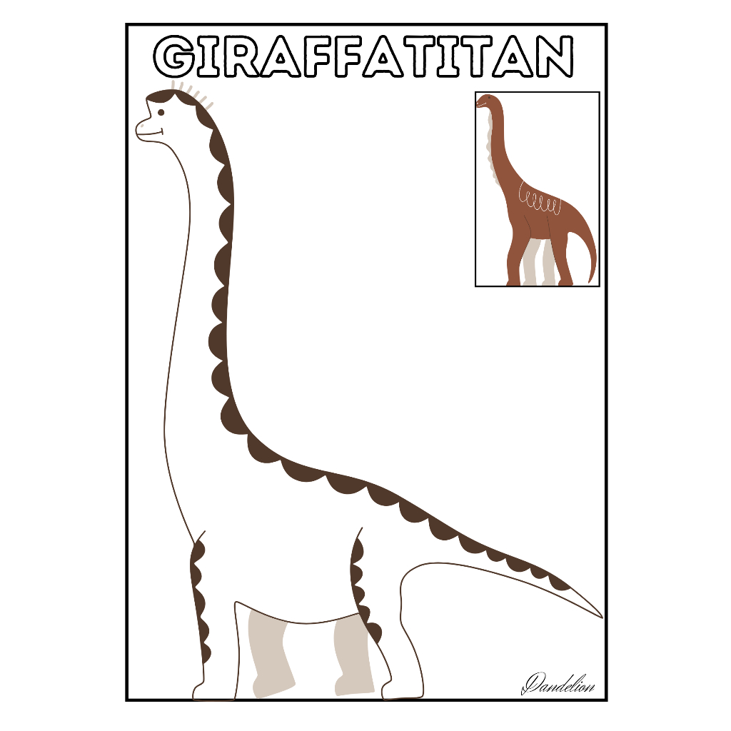 

Kertas Mewarnai Dinosaurus: Giraffatitan, Hagryphus, Hylaeosaurus, Hypacrosaurus, Iguanodon