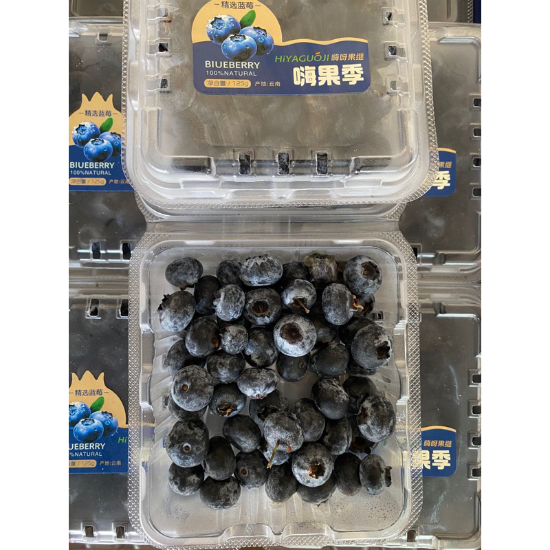 

bluberry rrc 125gr / pack