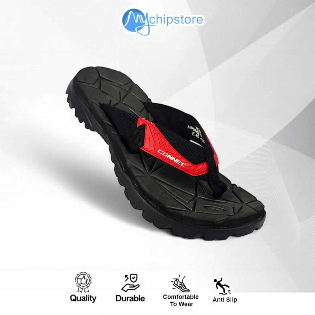 CONNEC FENDI Sandal Jepit Casual Pria Dewasa Kekinian