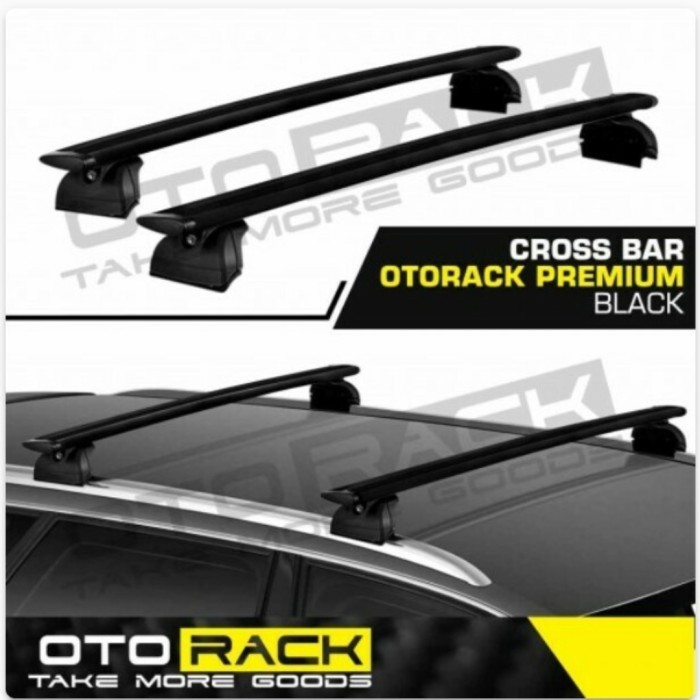 Cross Bar OTORACK Premium / Kaki Rak Otorack All New Fortuner Black