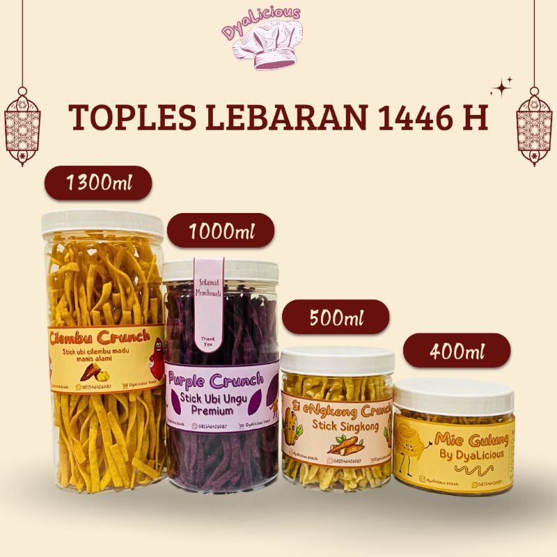 

DYALICIOUS SNACK TOPLES LEBARAN - TOPLES SNACK LEBARAN - TOPLES CEMILAN LEBARAN