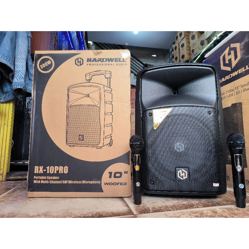 speaker hardwell RX-10 pro speaker 10 inc bluetooth