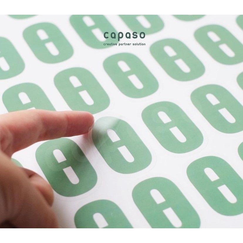 

Cetak Print Stiker Label Vinyl TRANSPARANT Kemasan dus gelas botol A3+ TRANSPARANT