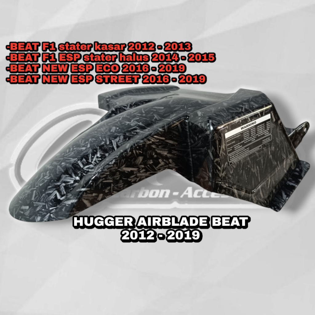 hugger airblade spakbor kolong carbon wtp forged hitam beat f1 esp new eco scoopy f1 donat 2012 samp