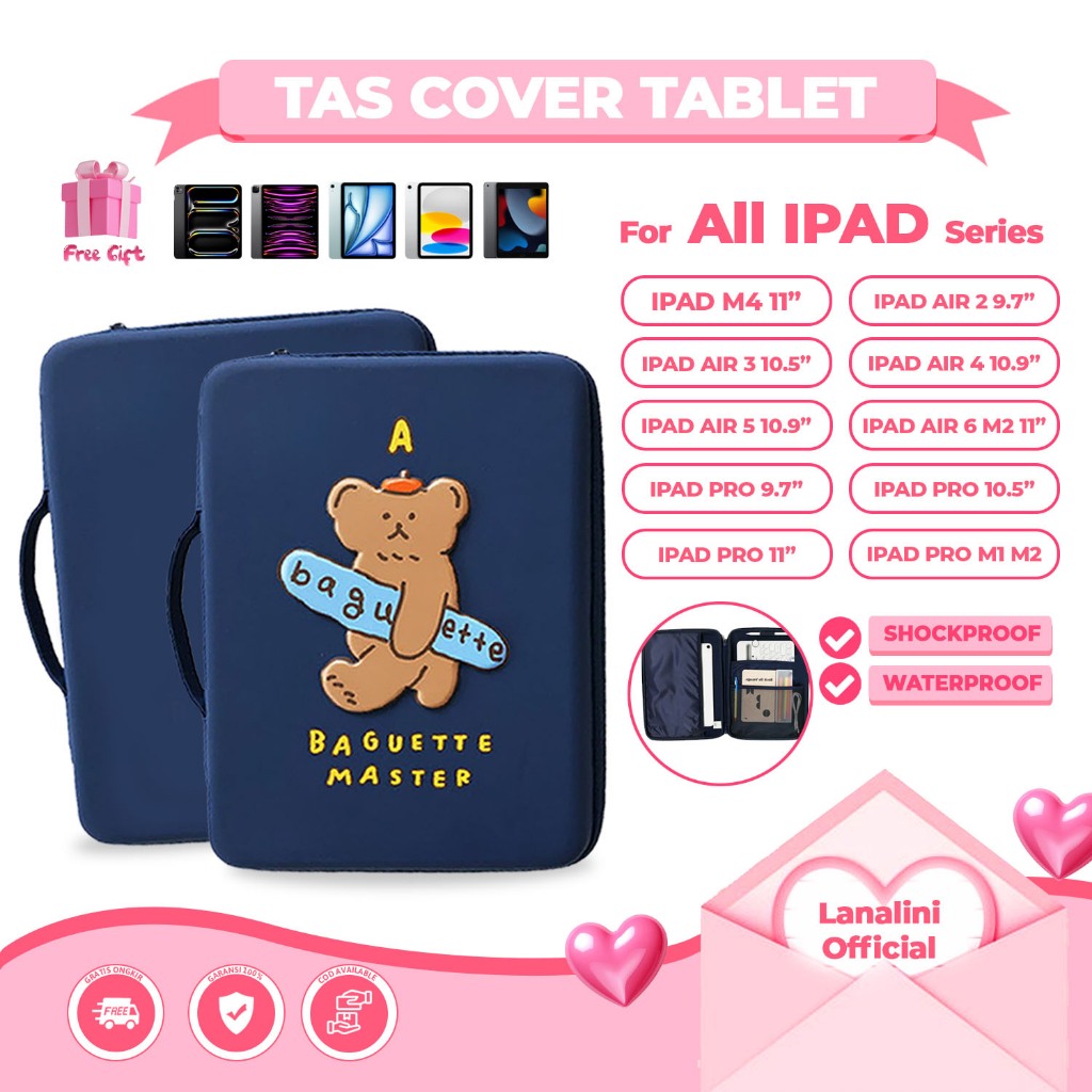 Tas Hardcase for iPad 11th 2025 Pro 11" M4 Case 2024 Air M2 M12 3 4 5 6 Gen 10th 9th 8th 7th 6th 5th