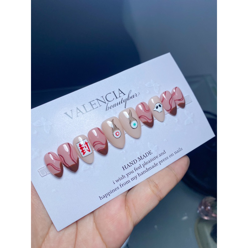 press on nails anime