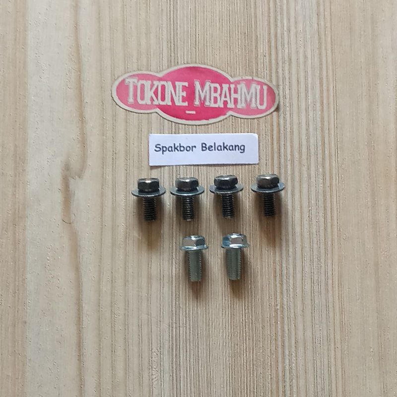 Baut Cover Body Bodi Spakbor Belakang Honda Supra GTR 150 FI PGM-FI