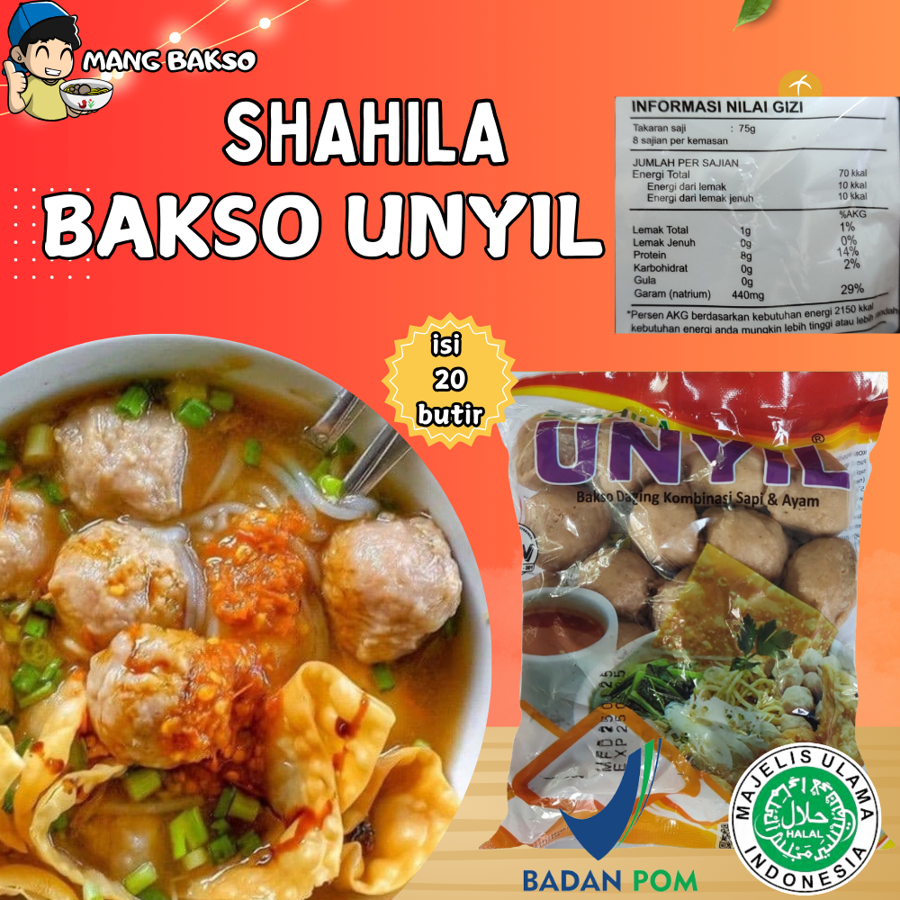 

Bakso Shahila Unyil Isi 20 Butir Bakso Sapi