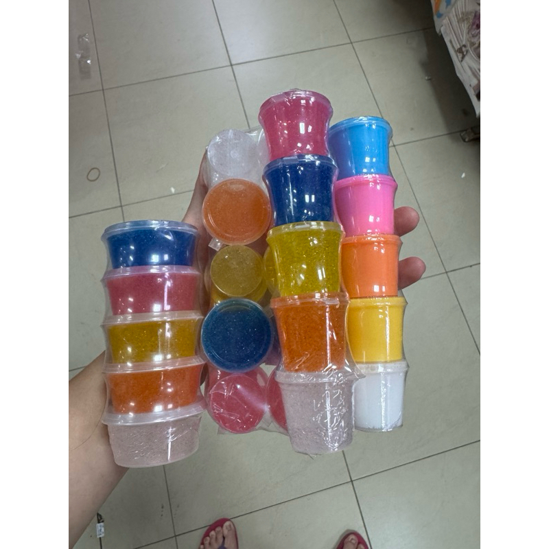 Slime Glitter Banyak Warna Mainan Anak Slime
