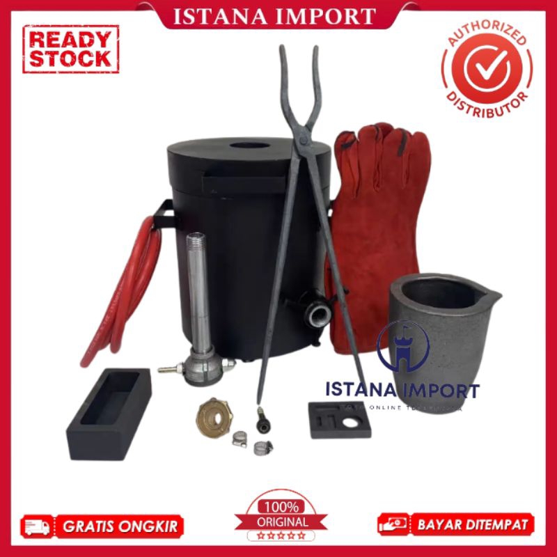 Melting Furnace Tin Silver Copper Aluminium Melting Gas Gold Melting Furnace 12 kg