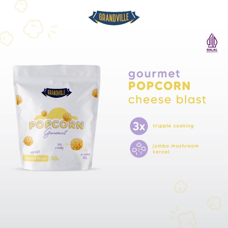 

Grandville Popcorn Gourmet Cheese Blast / Dulce Caramel / Hokkaido Milk / Crunchy Floss