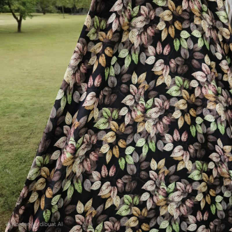 KAIN RAYON VISCOSE MOTIF BUNGA KECIL- KAIN RAYON MOTIF BUNGA KECIL HARGA/0,5M