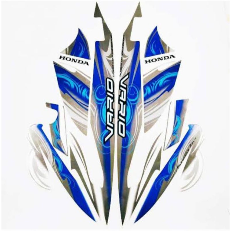striping vario 110 2010 biru