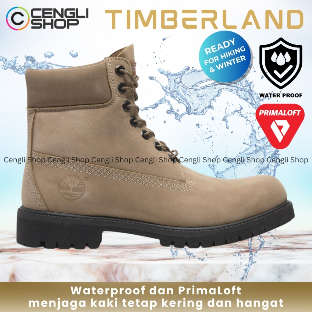 TIMBERLAND SEPATU BOOT PRIA ORIGINAL BOOTS KULIT ASLI ORI WATERPROOF TM10