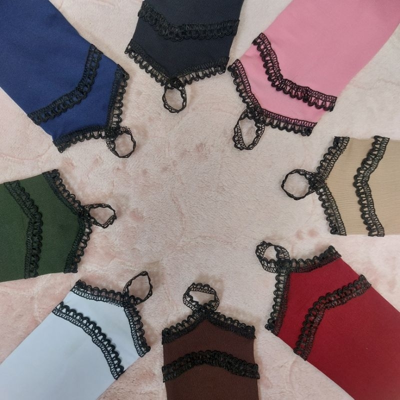Handsock Renda / Handsock Ring Renda / Handsock Muslim / Handsock Murah / Grosir Handsock lo