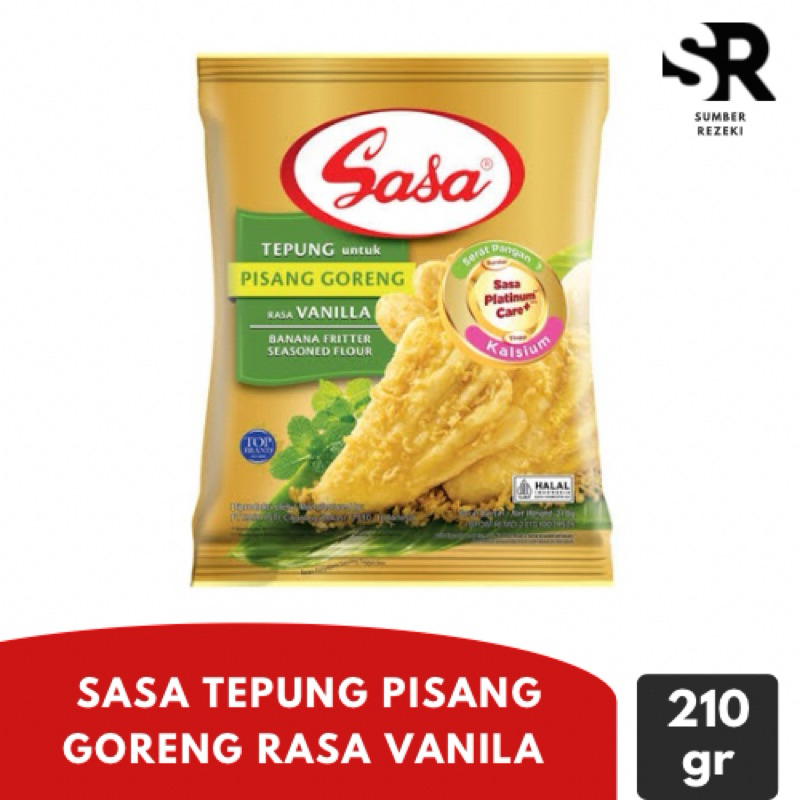

Sasa Tepung Pisang Goreng Rasa Vanila 210gr