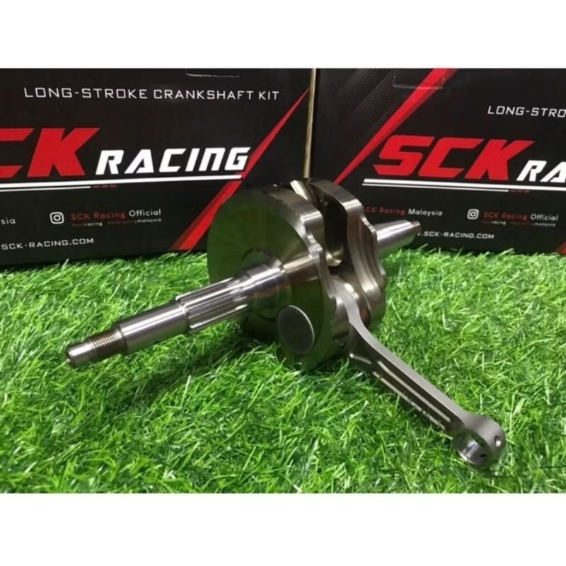 Crankahaft kruk as bandul stroke up jupiter mx old sck racing.