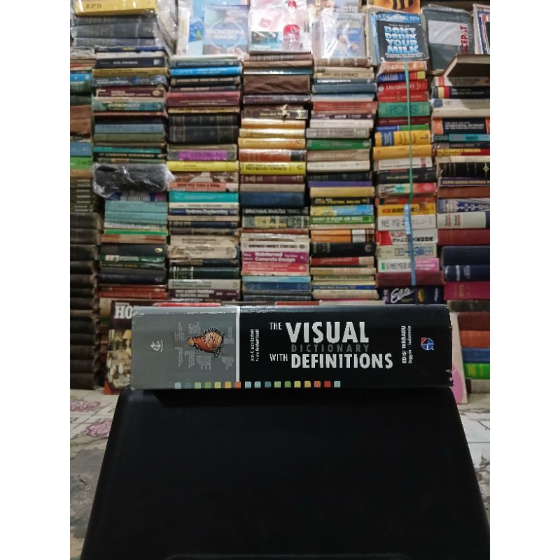 the visual dictionary with definitions  edisi terbaru inggris - indonesia - jean claud corbell
