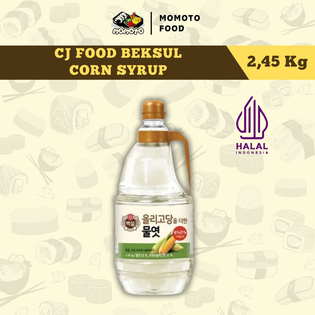 

CJ FOOD BEKSUL SIRUP JAGUNG KOREA CORN SYRUP 2,45 KG HALAL