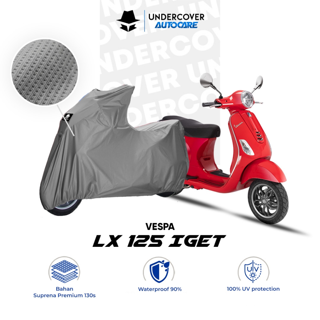 Undercover Autocare - Cover Motor Vespa LX 125 I-Get Premium