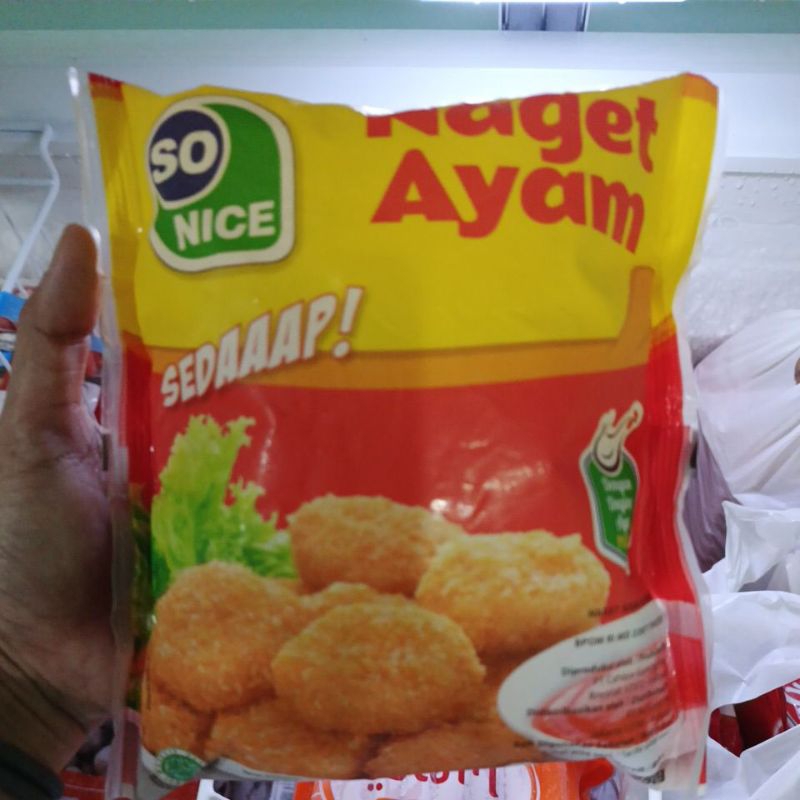

SO NICE Nugget Ayam 250gr