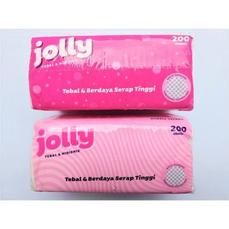 TISU JOLLY JOLLY FACIAL TISSUE