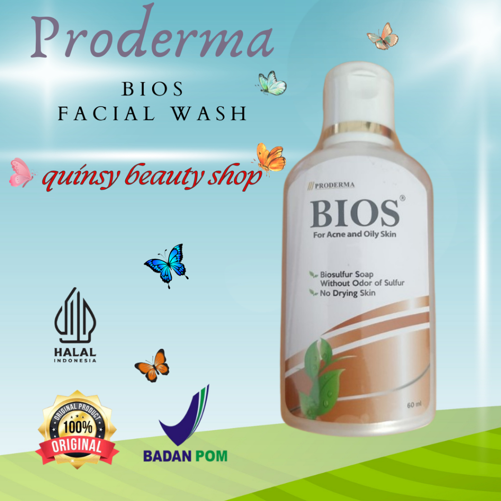 proderma bios wash for acne and oily skin 60 ml