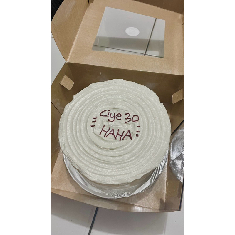 

[fud.U] Red Velvet Cake Super Moist | Diamter 18 cm | 2 lapis