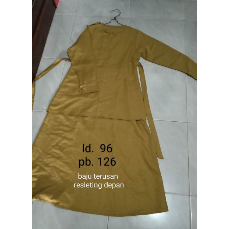 baju dinas guru kantor preloved like new