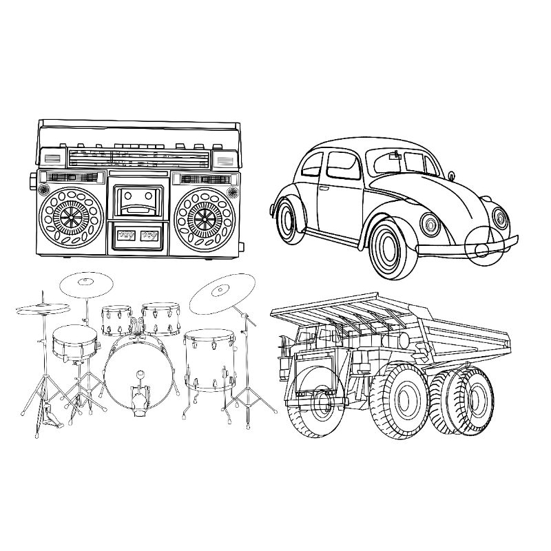 jasa gambar line art apa saja