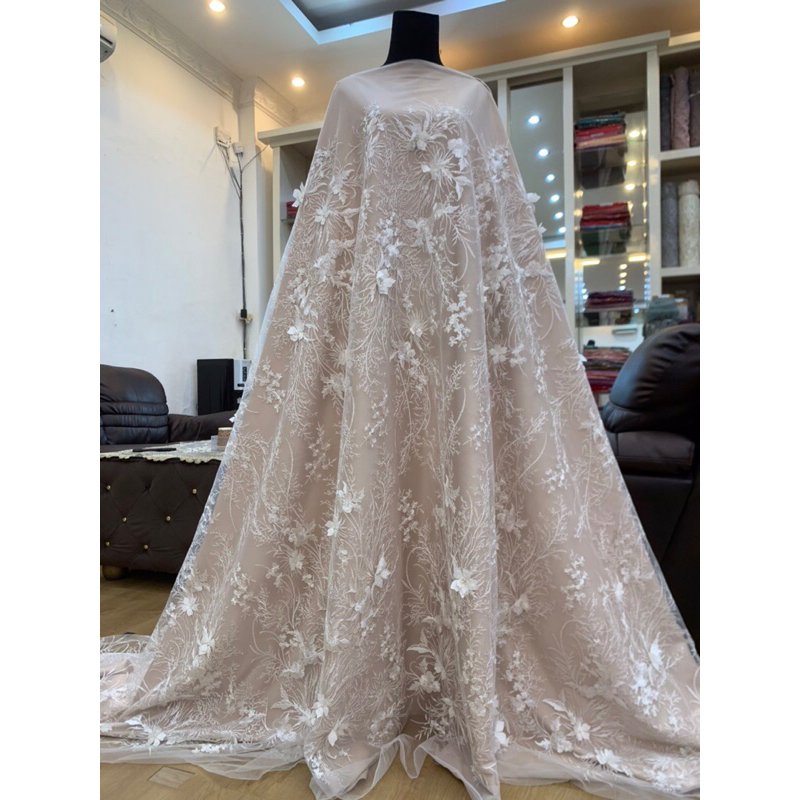 Kain brokat tille 3D (145)