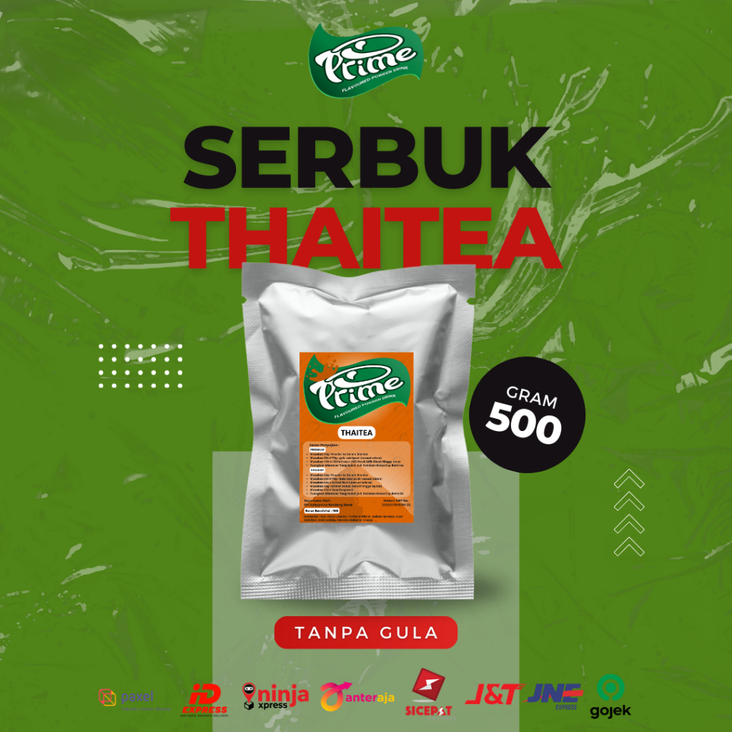 

Powder Prime Thaitea / Bubuk Minuman Thaitea 500 gr