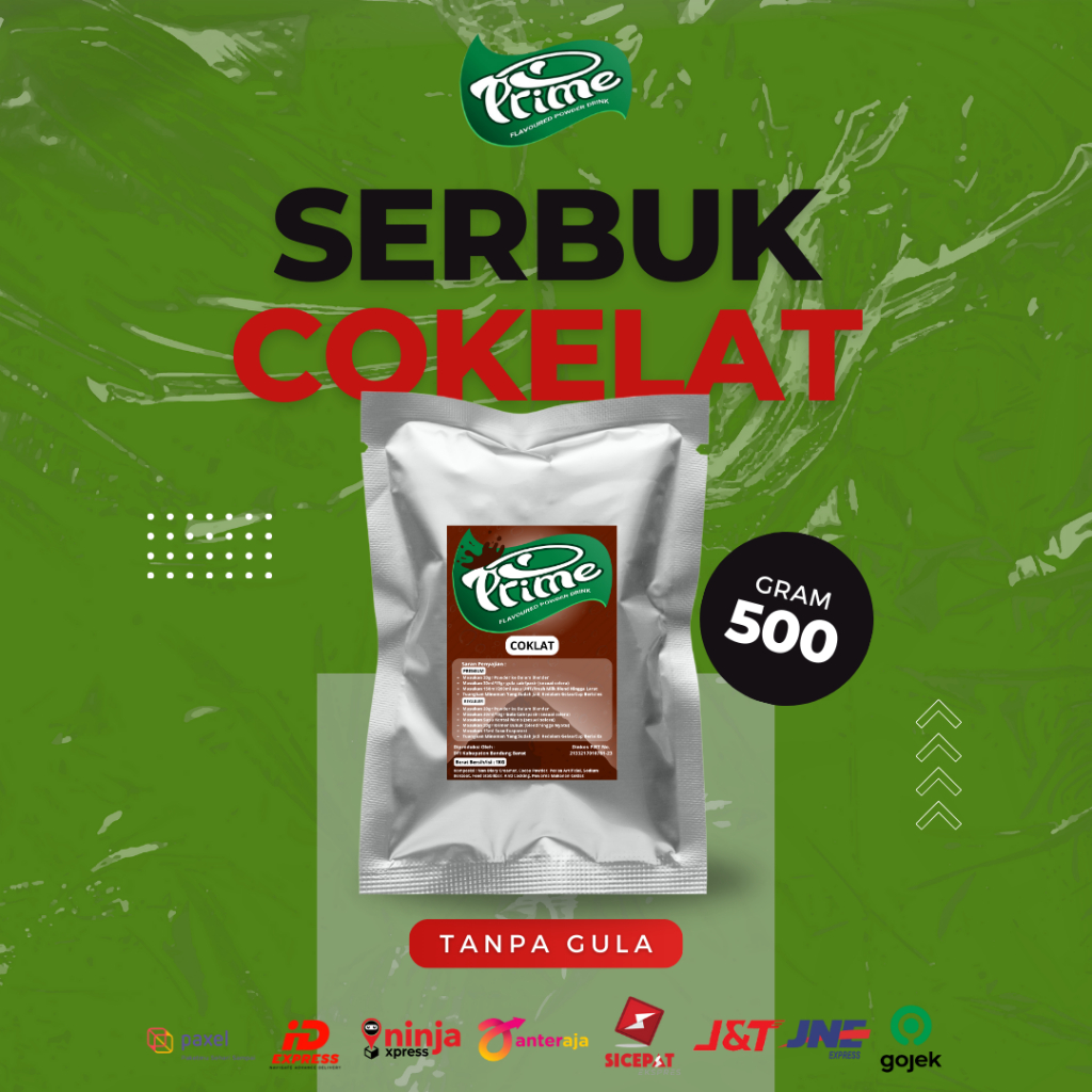 

Powder Drink Prime Coklat / Bubuk Minuman Coklat 500 gr