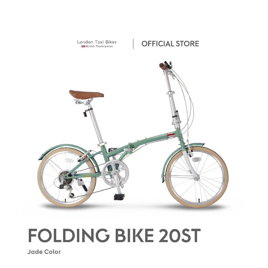 Sepeda Lipat London Taxi Folding Bike 206S - Jade