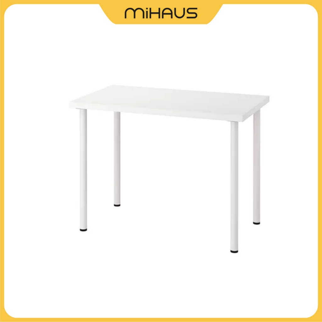 MUST HAVE MIHAUS IKEA ADILS/LINNMON Meja, putih, 100x60 cm