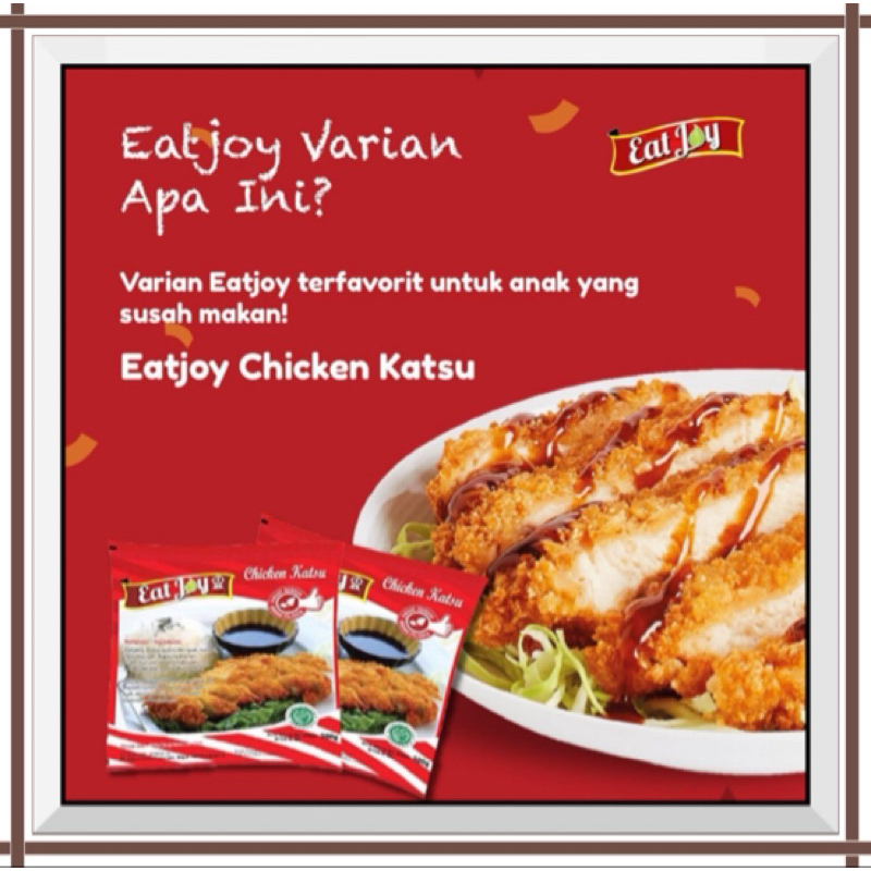 

Eat Joy / EatJoy Chicken Katsu 500 gr / 1KG